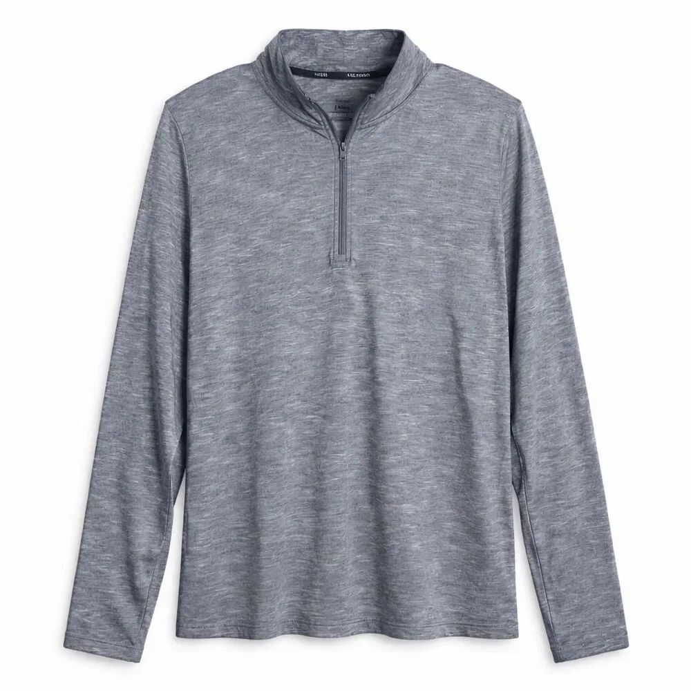Nike Dri-FIT Running Quarter Zip Pullover Reflective Gray 3XL Modern Athletic